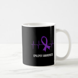 Mug Hearbeat Ecg Design Epilepsy Awareness
