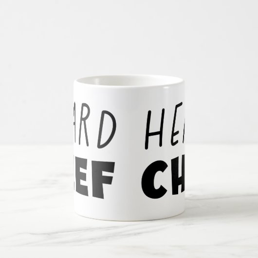 Mug Heard Chef (Centre)