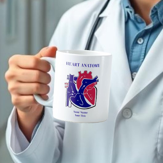 Mug Heart Anatomy