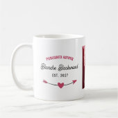 Mug Heart Arrow Auteur Publié Avec Votre Couverture De (Gauche)