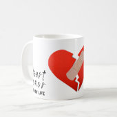 Mug Heart Awareness, Surgery, Survivor Recovery Gift (Devant gauche)
