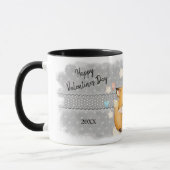 Mug Heart Balloon Fox Valentine des enfants (Gauche)
