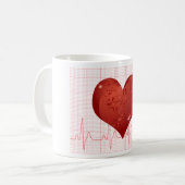 Mug Heart Beat (Devant gauche)