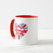 Mug Heart British S-Shield (Devant gauche)