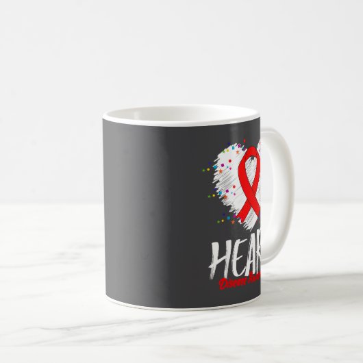 Mug Heart Disease Awareness  (Devant droit)