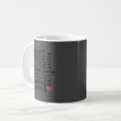 Mug Heart Disease Month Suprt Walk Tee  (Devant gauche)