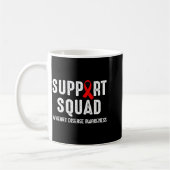 Mug Heart Disease Warrior Support Squad Heart Disease  (Gauche)