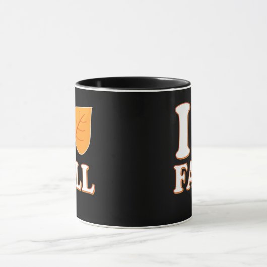 Mug Heart Fall It’s Fall Y’all Creative Décontracté (Centre)