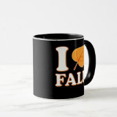 Mug Heart Fall It’s Fall Y’all Creative Décontracté (Devant droit)