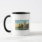 Mug Heart Island Vue sur la tour Alster (Gauche)