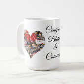 Mug Heart - Las Vegas Playing Card Shape (Devant gauche)