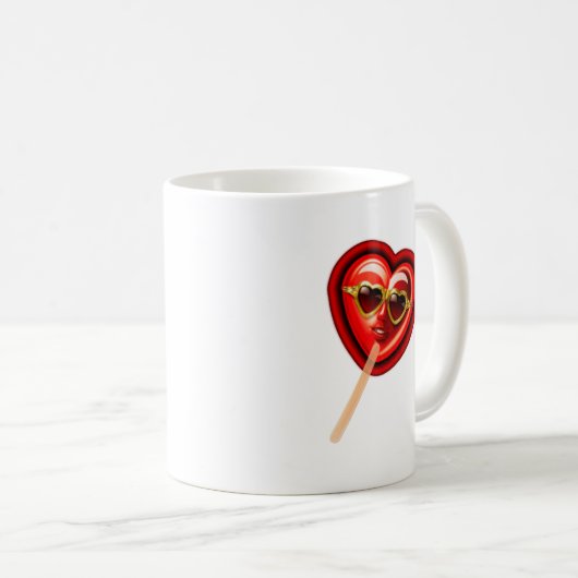 Mug Heart Lolly (Devant droit)