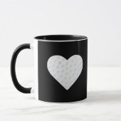 Mug Heart Love Et Live Golf (Gauche)