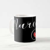 Mug Heart Murcia Drapeau, Espagne, I Love Murcia (Devant gauche)