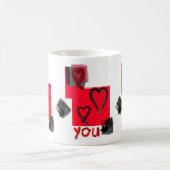 Mug "Heart On You" Imprimer par Nicky Brendon (Centre)