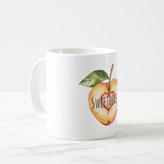 Mug Heart Peach Fruit (Devant gauche)