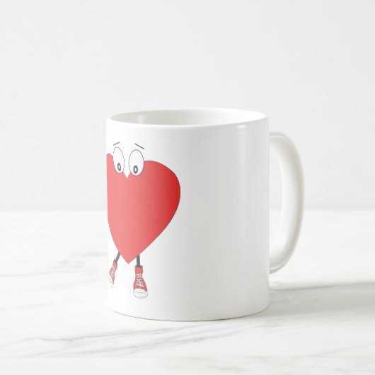Mug Heart Shape (Devant droit)