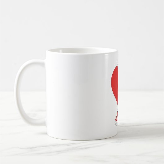 Mug Heart Shape (Gauche)