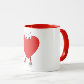 Mug Heart Shape (Devant droit)