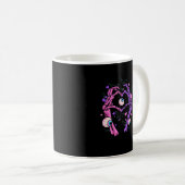 Mug Heart Skeleton Mains - Halloween Pastel Goth Eyeba (Devant droit)