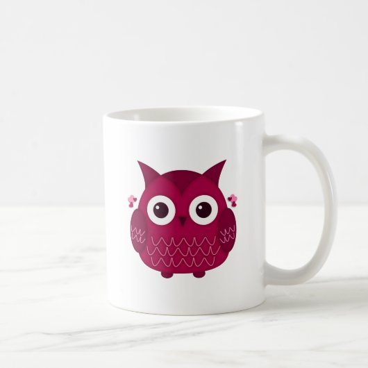 Mug Heart the Pink Owl (Droite)