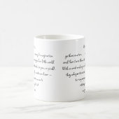 Mug Heart Words Explaining and Artist Whimsical Art (Centre)
