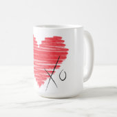 Mug Heart XO (Devant droit)