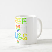 Mug Heartbeat Biseuality Pride Mois Heart Bi Biseual (Devant droit)
