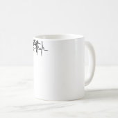 Mug Heartbeat Ecg Roller Skates Roller Skating Inline  (Devant droit)