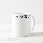 Mug Heartbeat Photographer Camera Photography (Devant droit)