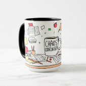 Mug Heartfelt Thank You My Best Teacher Modern Script (Devant gauche)