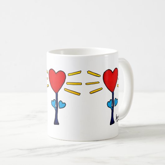 Mug HeartFlower (Devant droit)