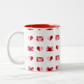 Mug "Hearts & Cameras" (Gauche)