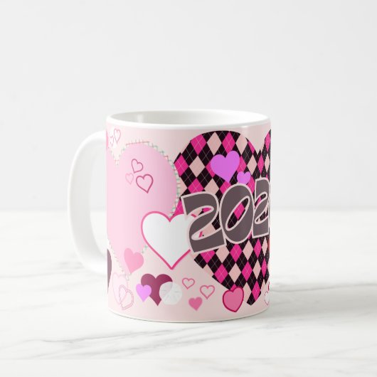 Mug Hearts Galore! (Devant gauche)