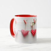 MUG **HEARTS ON A STRING** COFFEE MUT (Devant gauche)