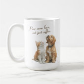 Mug Heartwarming Gaze: Pour Some Love Custom (Gauche)