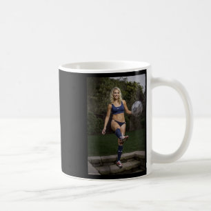 Mug Heather Mitts Feeley Footbyll Foot Défenseur Mich