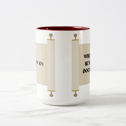 Mug hébreu (Centre)