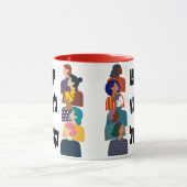 Mug Hébreu : Nous avons une voix ! Activisme féministe (Centre)