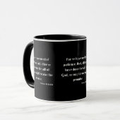 Mug Hébreux 10:36 KJV Bible Verse Deux Tons (Devant gauche)