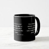 Mug Hébreux 10:36 KJV Bible Verse Deux Tons (Devant droit)