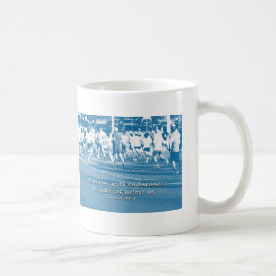 Mug Hébreux 12:1 Faisons la course