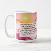 Mug Hébreux 12:2 (Gauche)