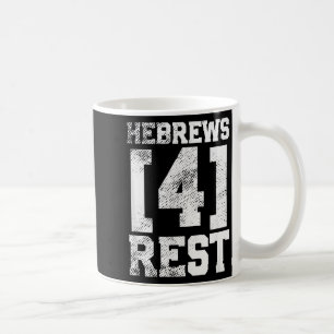 Mug Hébreux 4 Repos Inspirant Chrétien