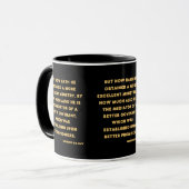 Mug Hébreux 8:6 KJV Bible Verse Deux Tones (Devant gauche)