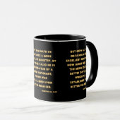 Mug Hébreux 8:6 KJV Bible Verse Deux Tones (Devant droit)