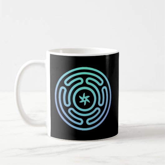Mug Hecate'S Wheel Strophalos Ou Roue De Hekate Pagan (Gauche)
