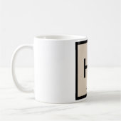 Mug Hectogramme - Symbole de Tableau périodique de (Gauche)