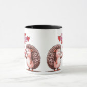 Mug Hedgehog Heart - Saint Valentin Amour (Centre)