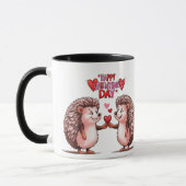 Mug Hedgehog Heart - Saint Valentin Amour (Gauche)